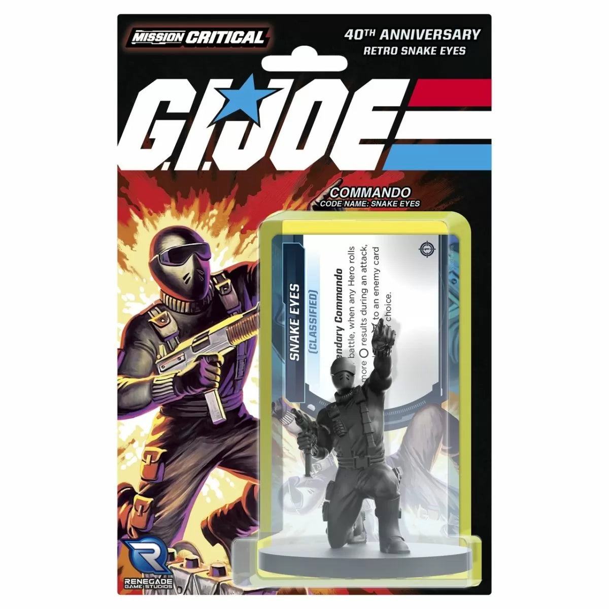 G.I. Joe Mission Critical - Snake Eyes Retro Pack - Good Games