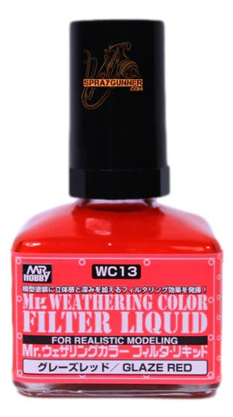 Mr Weathering Color Glaze Red - Good Games