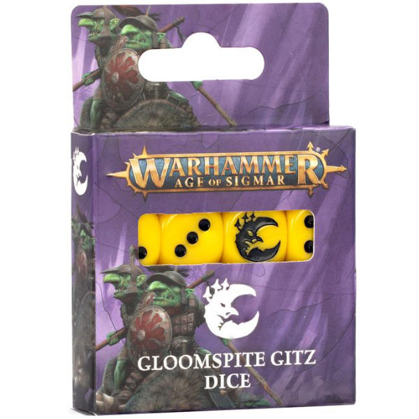 Age Of Sigmar: Gloomspite Gitz Dice (89-77)