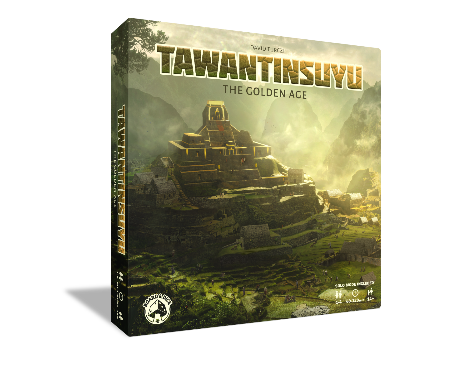 Tawantinsuyu: The Golden Age game box front render