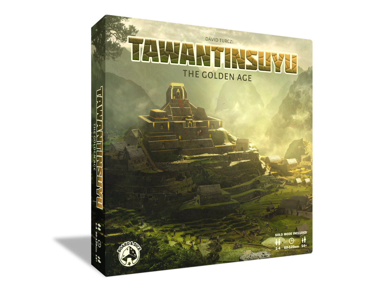 Tawantinsuyu: The Golden Age game box front render