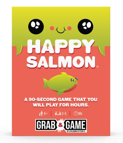 Grab &amp; Game - Happy Salmon (By Exploding Kittens)