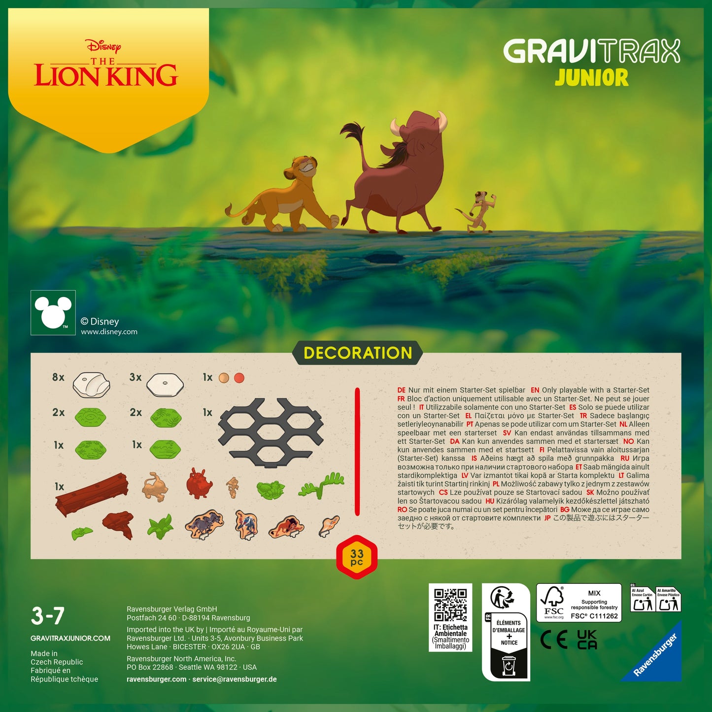 GraviTrax Junior - Extension Lion King