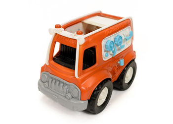 Green Toys - Toggle & Turn Fire Truck