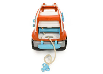 Green Toys - Toggle & Turn Fire Truck