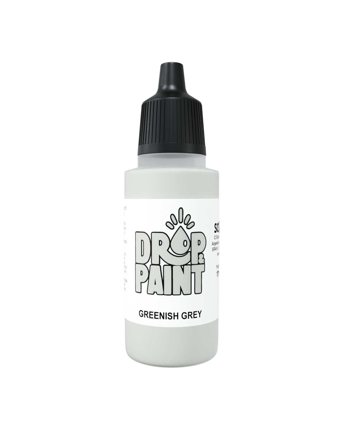 Scale 75 Drop and Paint 17ml - Greenish Grey - Good Games