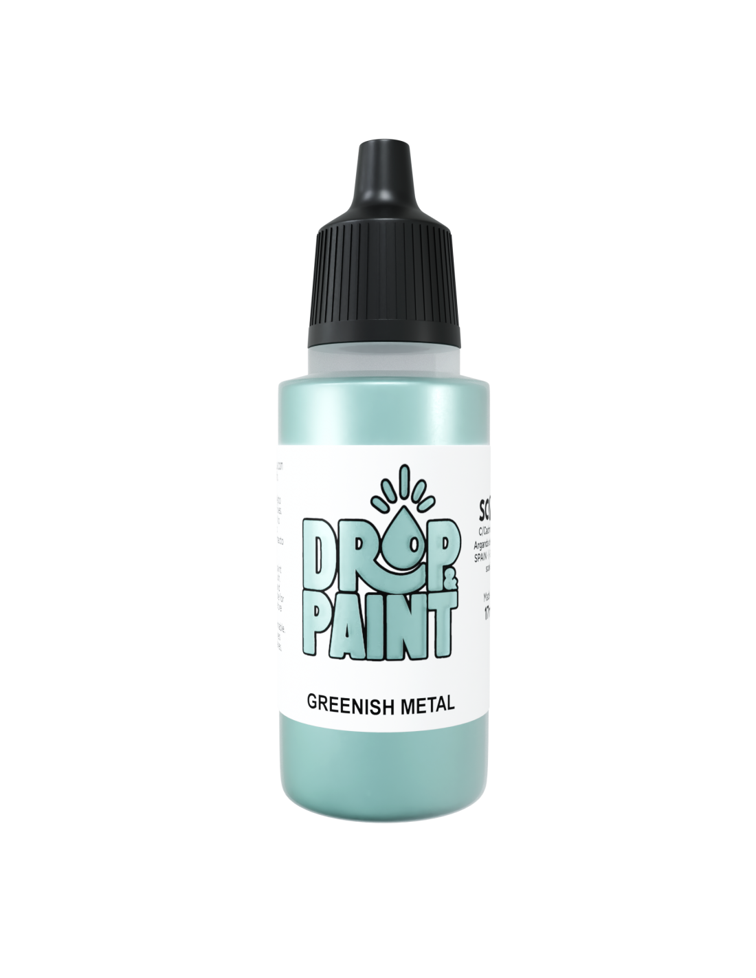 Scale 75 Drop and Paint 17ml - Greenish Metal - Good Games