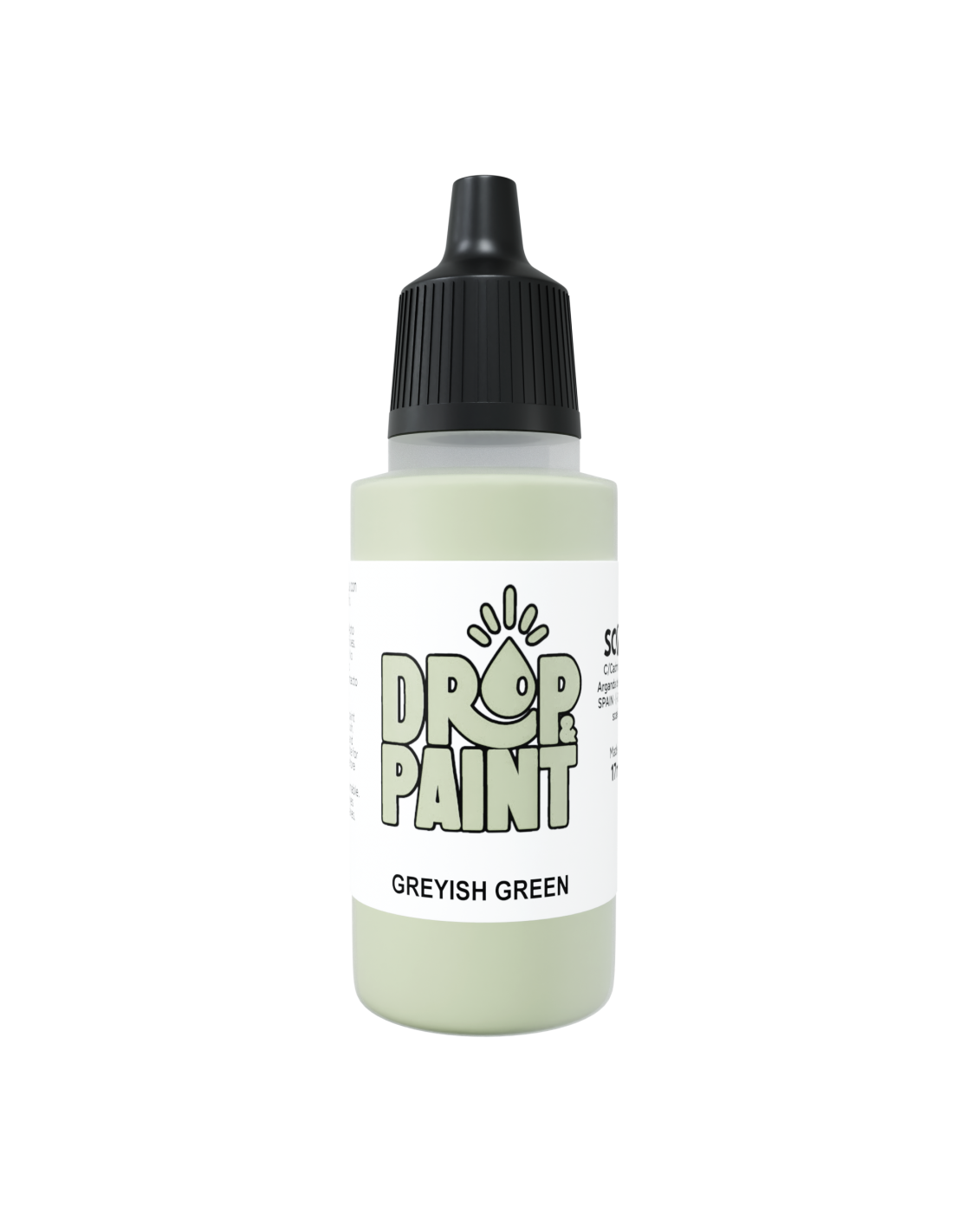 Scale 75 Drop and Paint 17ml - Greyish Green - Good Games