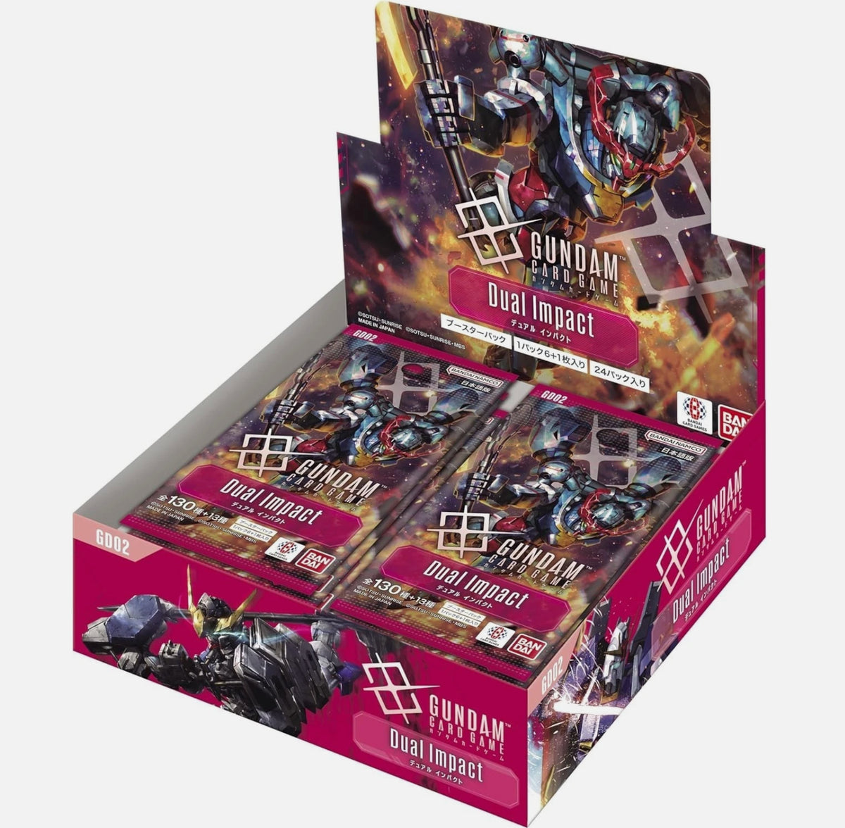 Gundam Card Game: Booster Box - Dual Impact [GD02] (Preorder)