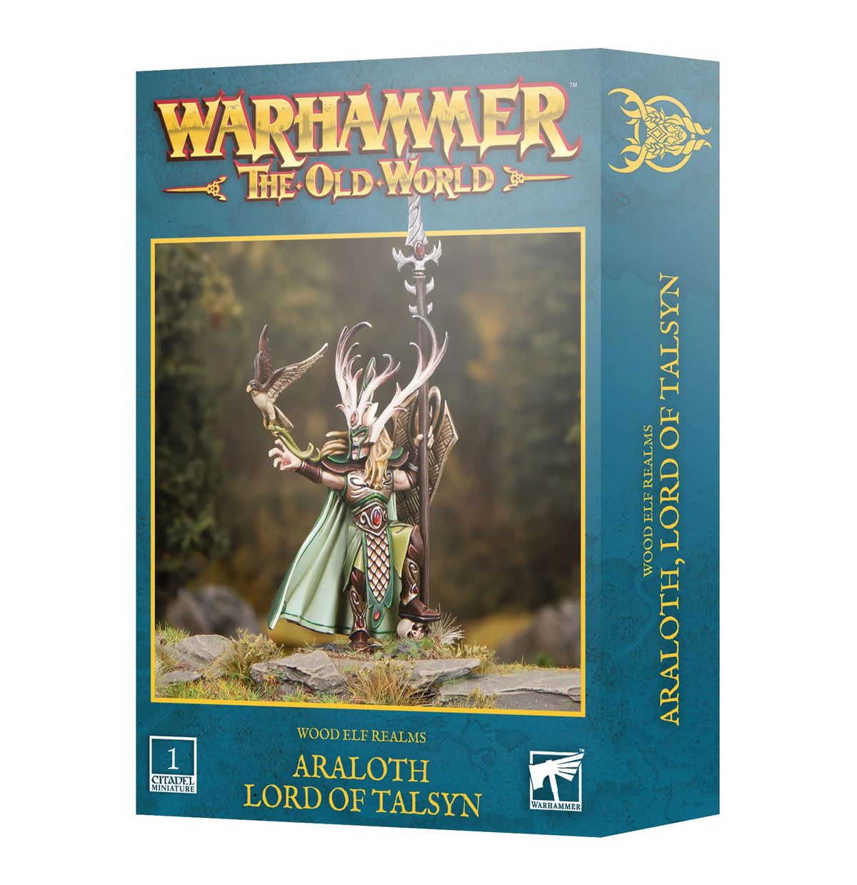 Wood Elf Realms Araloth Lord Of Talsyn (13-108) — retail packaging