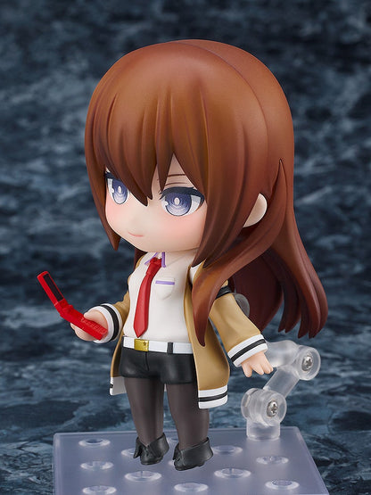 Nendoroid 134 Makise Kurisu figure with red flip phone