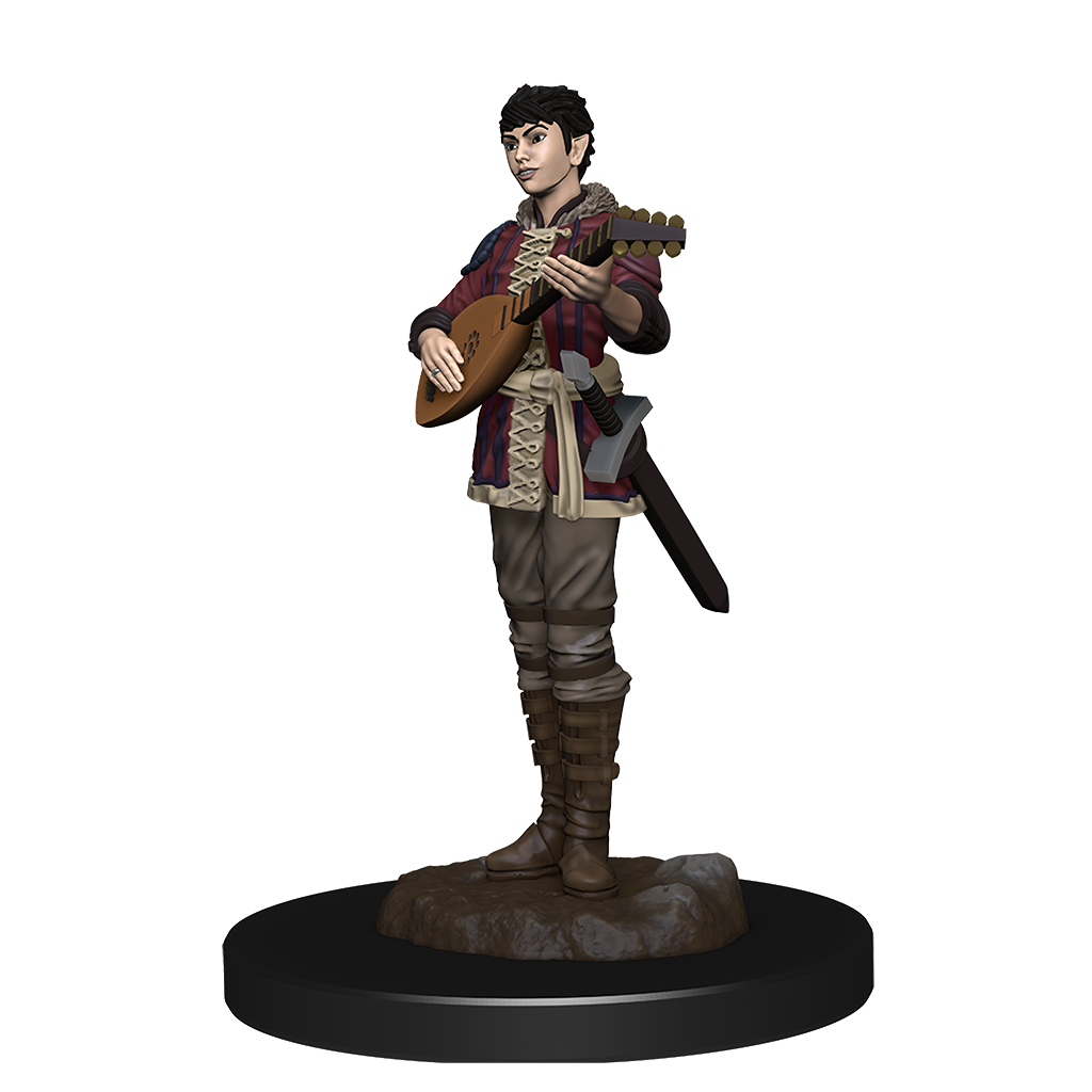 Dungeons &amp; Dragons - Premium Painted Figures Half-Elf Bard Female