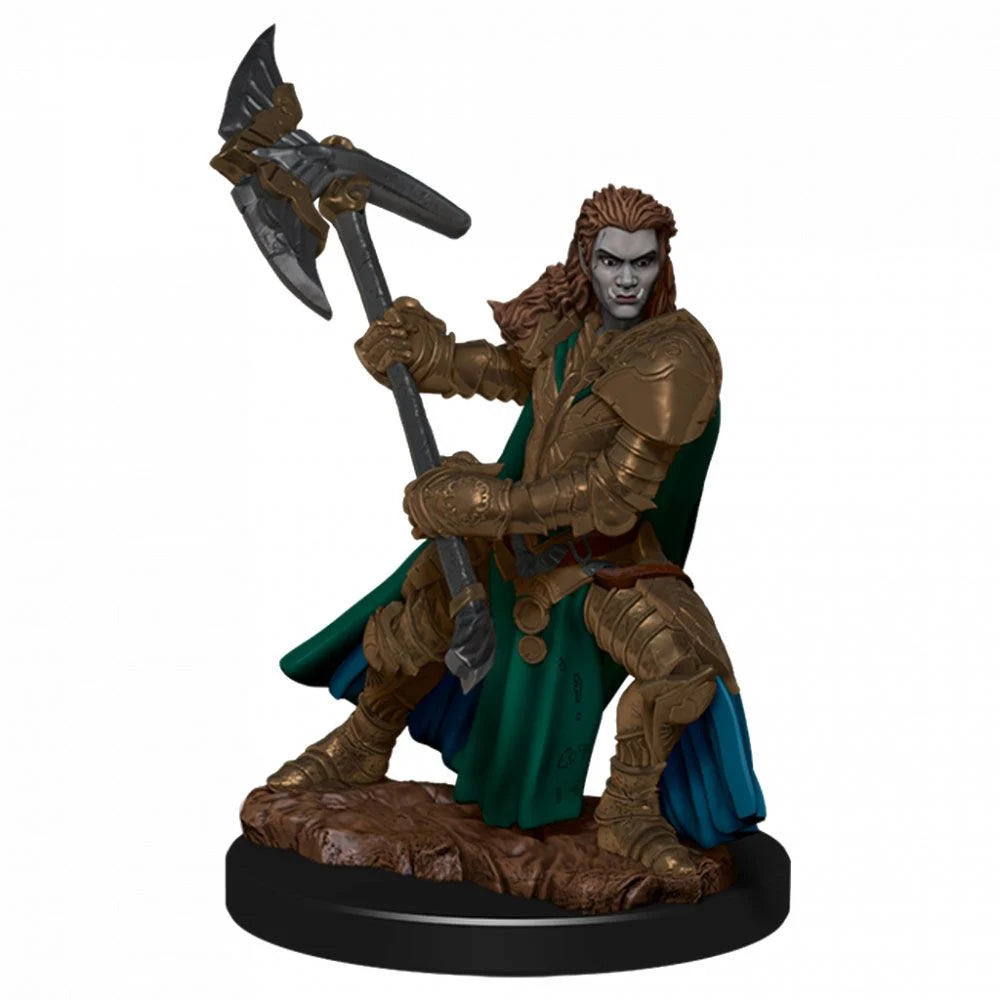 Dungeons & Dragons - Premium Painted Figures Half-Orc Fighter Female - Good Games