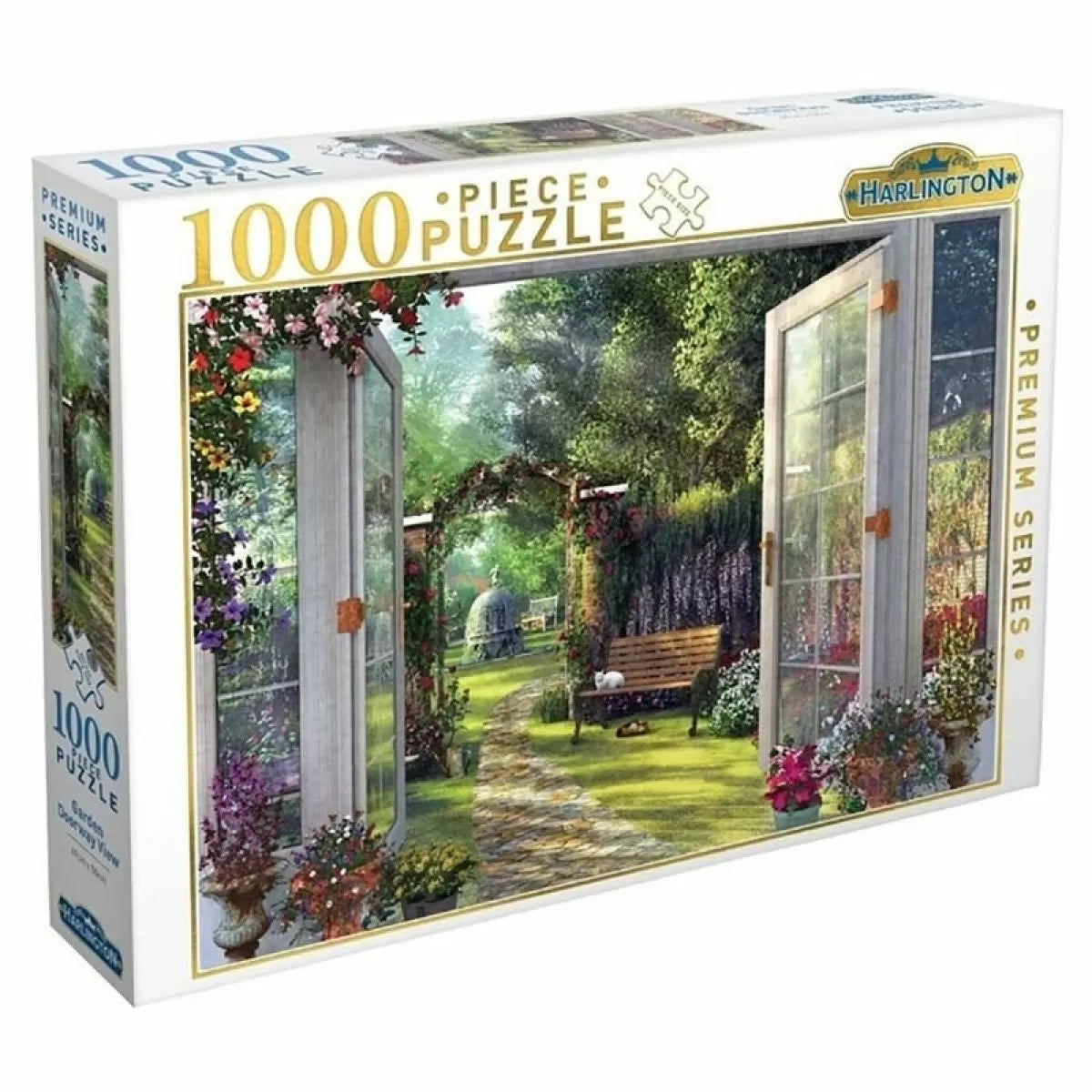 Harlington - Garden Doorway 1000 Piece Jigsaw - Good Games