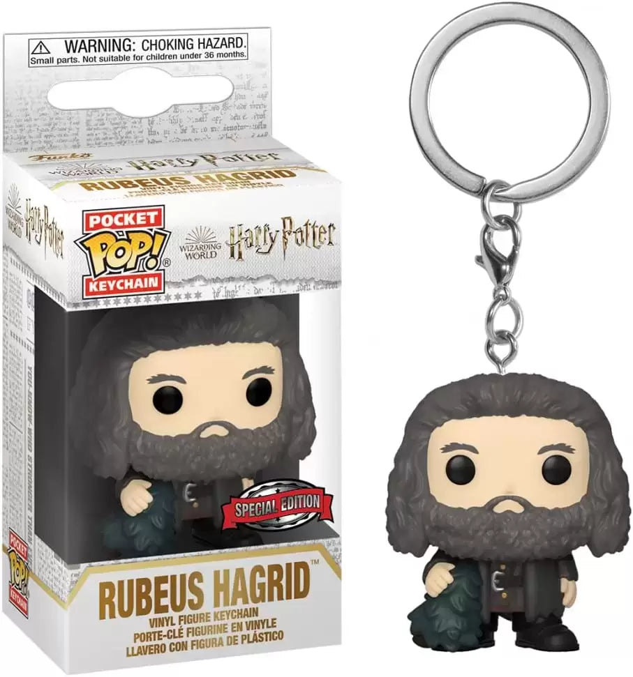 Harry Potter - Hagrid Holiday Pop! Keychain - Good Games