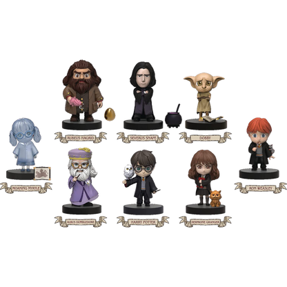 Full MEA-035s Harry Potter series figure set including Harry, Hermione, Ron, and others