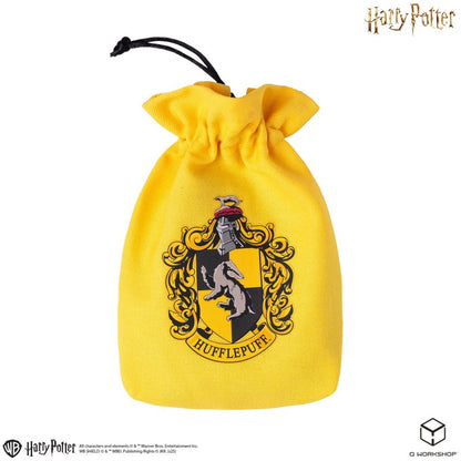 Q Workshop - Harry Potter Dice Pouch - Hufflepuff - Good Games