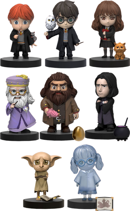 Isolated image of Harry Potter Mini Egg Attack figure holding wand