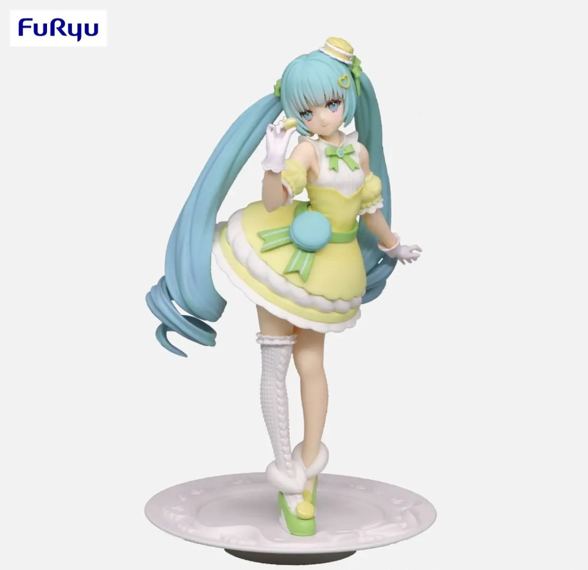Hatsune Miku: Exceed Creative Figure -Sweetsweets Series Macaroon Citron Color Ver.- - Good Games
