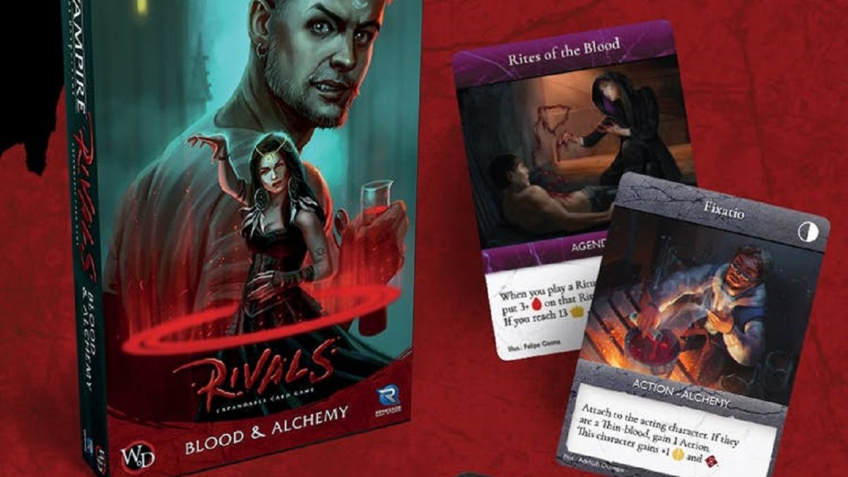 Vampire: The Masquerade Rivals Expandable Card Game Blood & Alchemy Expansion - Good Games