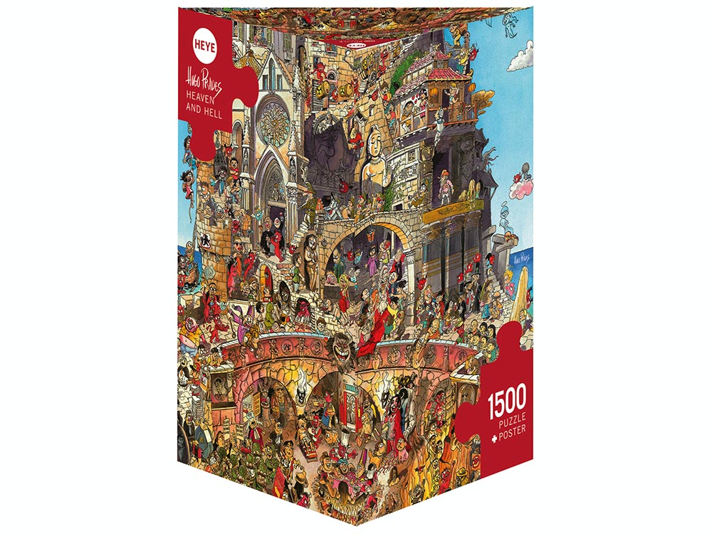 Heye - Heaven And Hell: 1500 Piece Jigsaw - Good Games