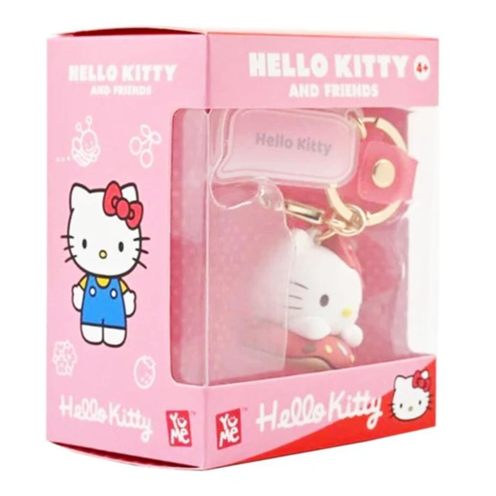 Hello Kitty - Keychain W/hand Strap - Donut - Hello Kitty - Good Games
