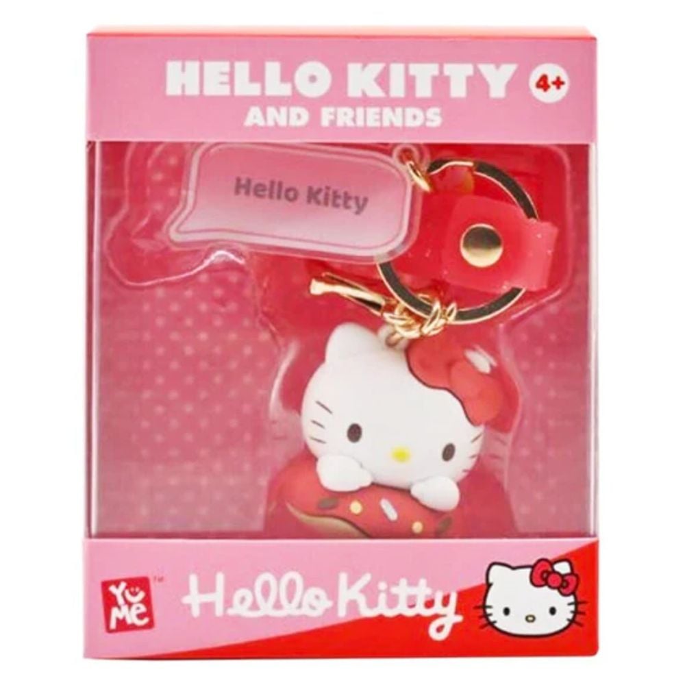 Hello Kitty - Keychain W/hand Strap - Donut - Hello Kitty - Good Games