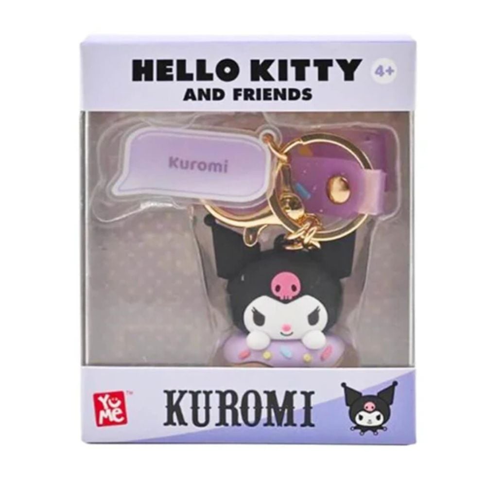 Hello Kitty - Keychain W/hand Strap - Donut - Kuromi - Good Games