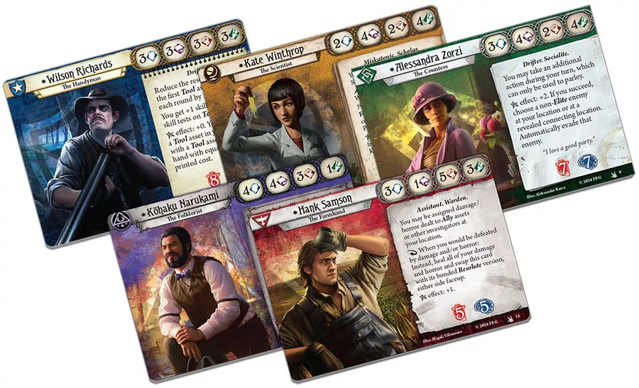Arkham Horror - The Card Game - The Feast of Hemlock Vale Investigator Expansion - Good Games