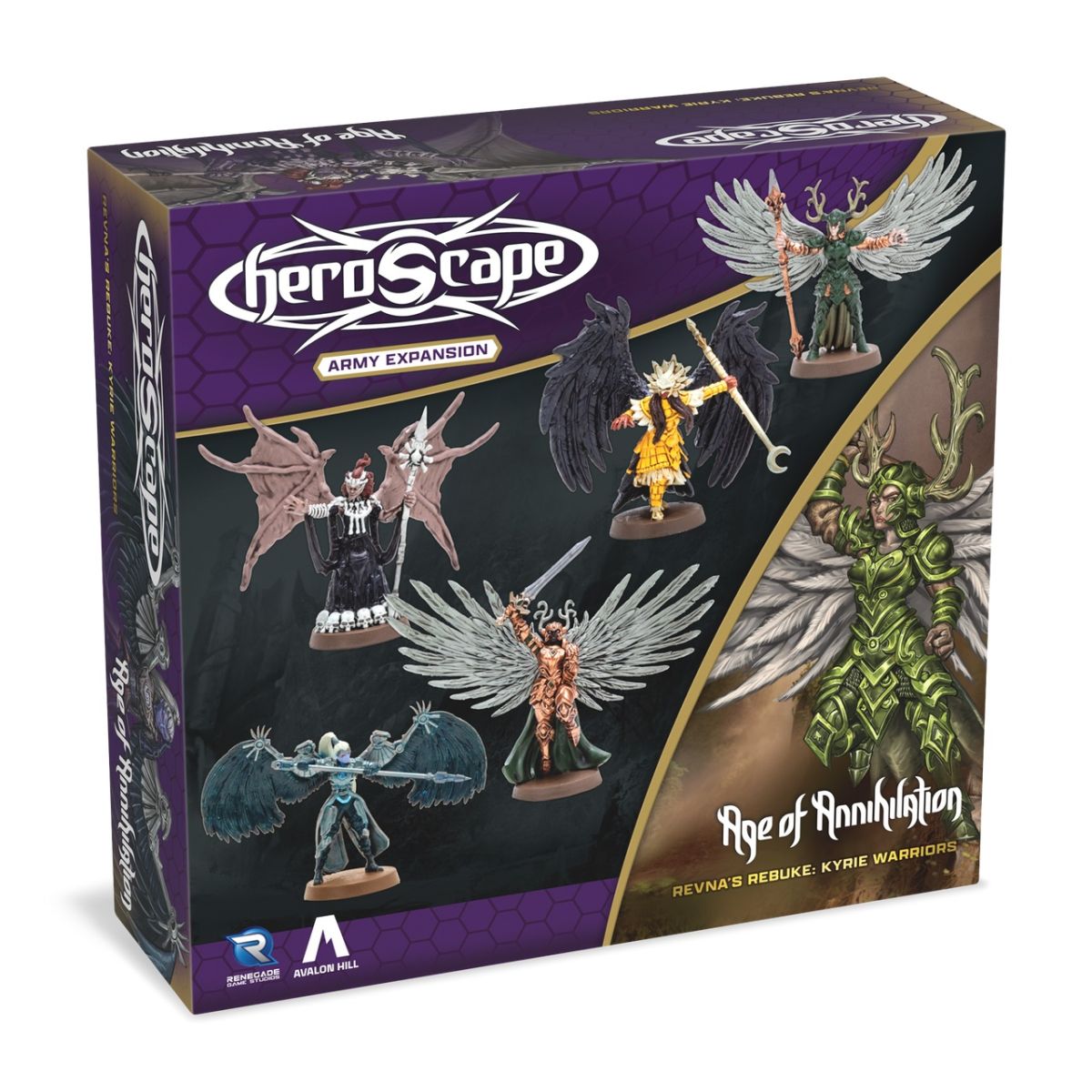 Heroscape - Revnas Rebuke - Kyrie Warriors Army Expansion