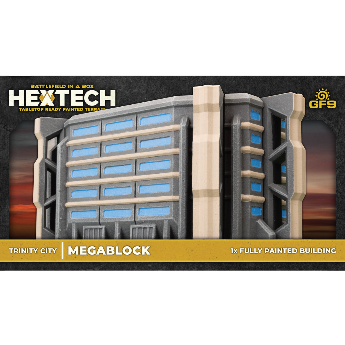 Battlefield in a Box: Hextech Terrain - Trinity City: Megablock - Good Games
