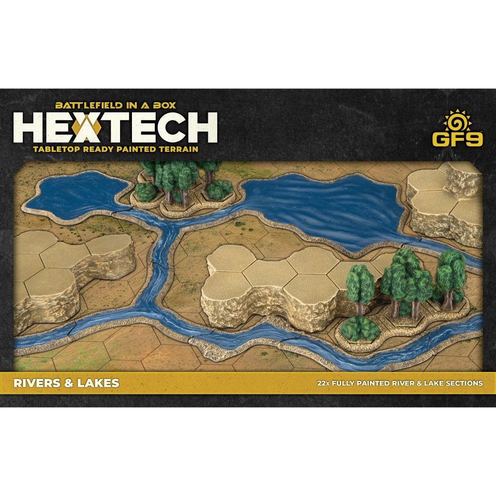 Hextech Terrain: Rivers and Lakes (Preorder) - Good Games