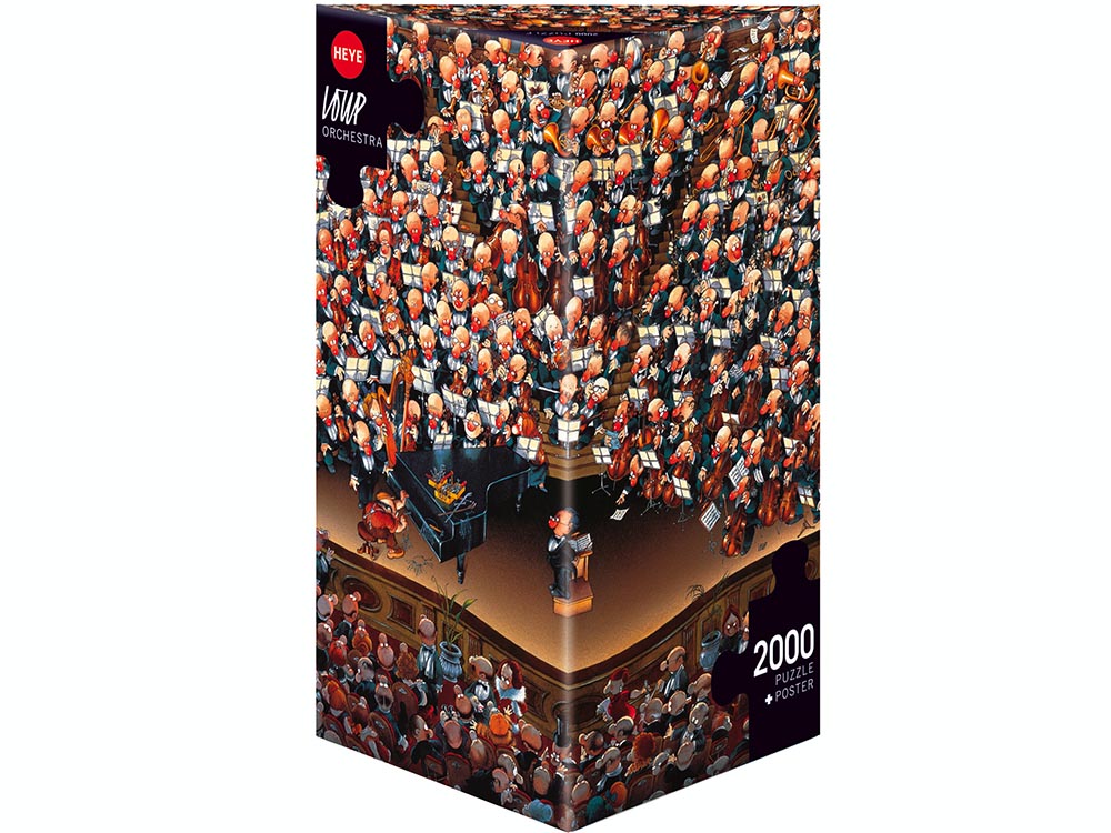 Heye - Loup, Orchestra 2000 Piece Jigsaw - Good Games