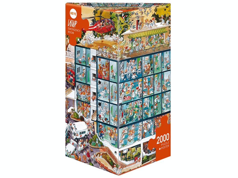 Heye - Loup, Emergency Room 2000 Piece Jigsaw - Good Games