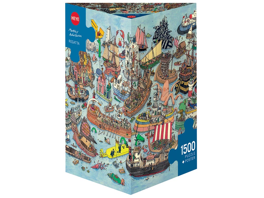 Heye - Adolfsson Regatta 1500 Piece Jigsaw - Good Games