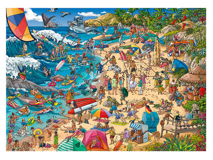 Heye - Puzzle Poster - Tanck - Seashore 1000 Piece Jigsaw - Good Games