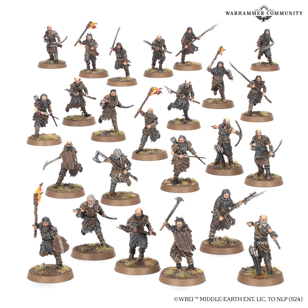Middle Earth Strategy Battle Game: Hill Tribesmen (30-85) - Good Games