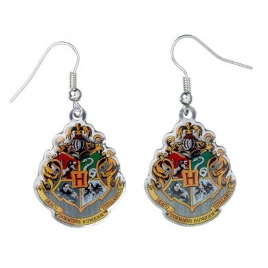 Harry Potter Earrings Hogwarts Crest - Good Games