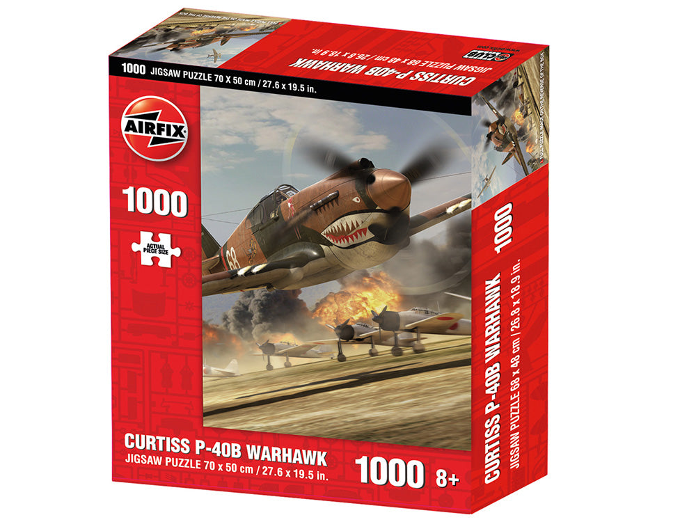 Airfix Curtiss P40B Warhawk 1000 Piece Jigsaw - Good Games