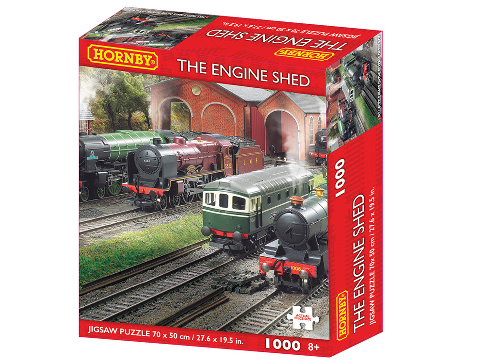 Hornby Engine Shed No 1 1000 Piece Jigsaw - Good Games