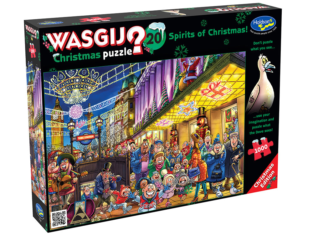 Wasgij? Xmas 20 - Spirits Of Christmas 1000 Piece Jigsaw - Good Games
