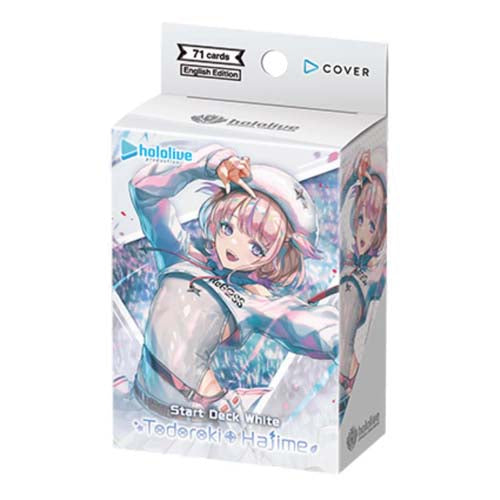 Hololive Official Card Game hSD05e - Todoroki Hajime - Start Deck White