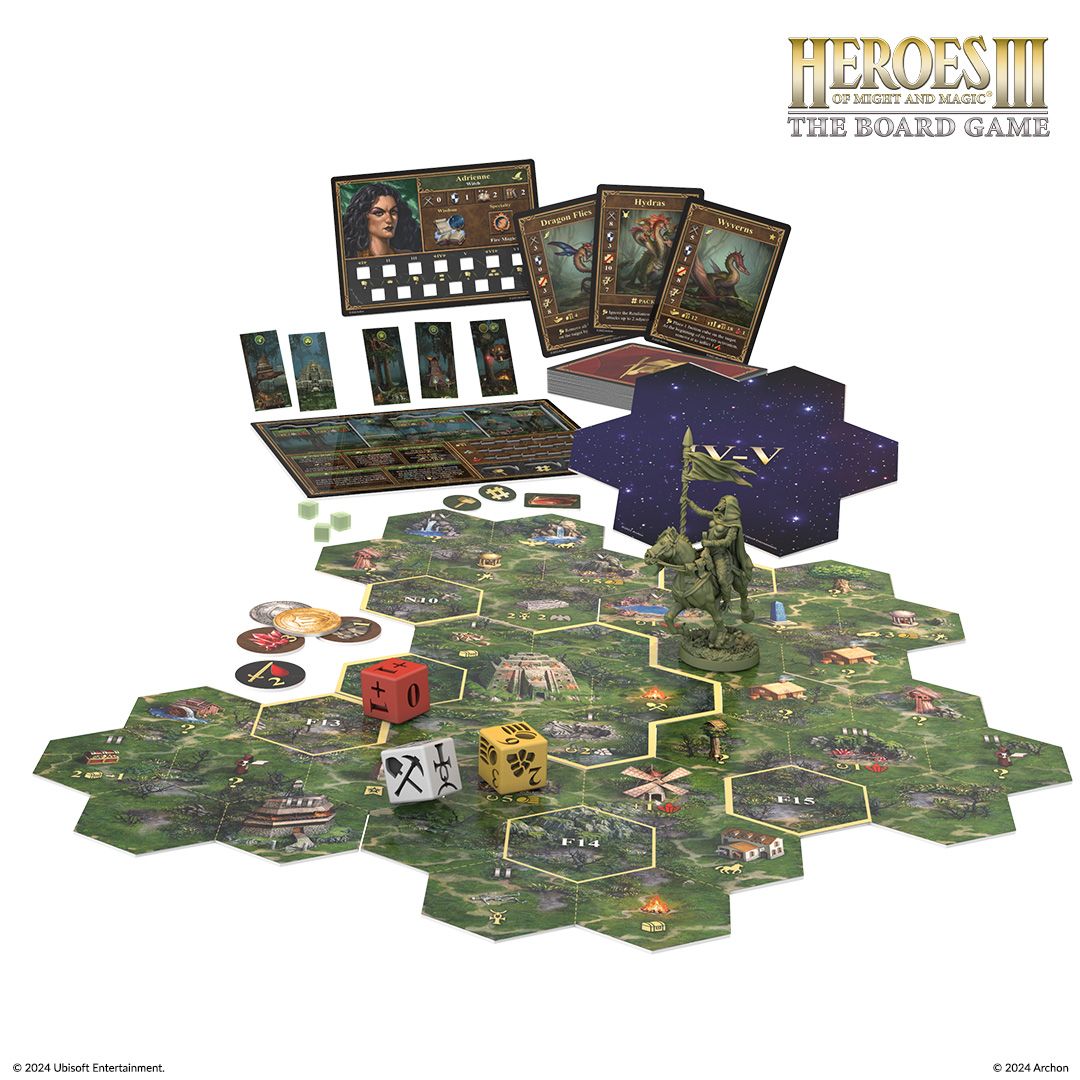 Heroes of Might and Magic III: The Board Game – Fortress Expansion - Good Games