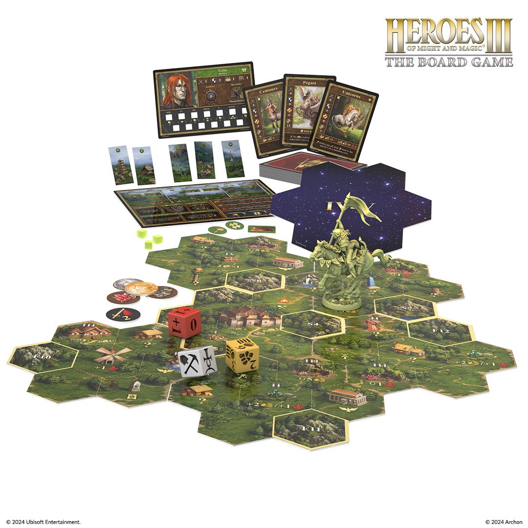 Heroes of Might and Magic III: The Board Game – Rampart Expansion - Good Games