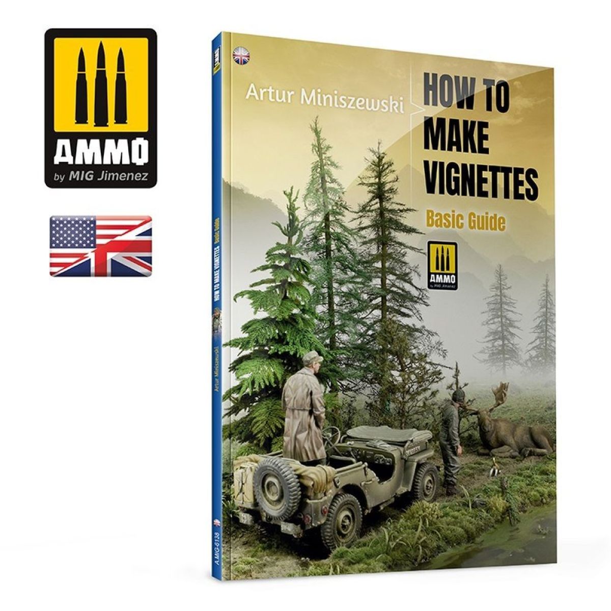 Ammo by MIG - Book - How To Make Vignettes. Basic Guide (Preorder) - Good Games