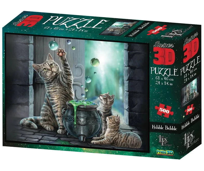 Prime 3d 500 Piece Jigsaw Hubble Bubble - Good Games