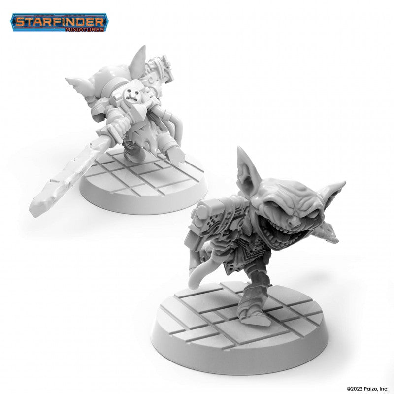Starfinder Masterclass Miniatures: Space Goblin War Band