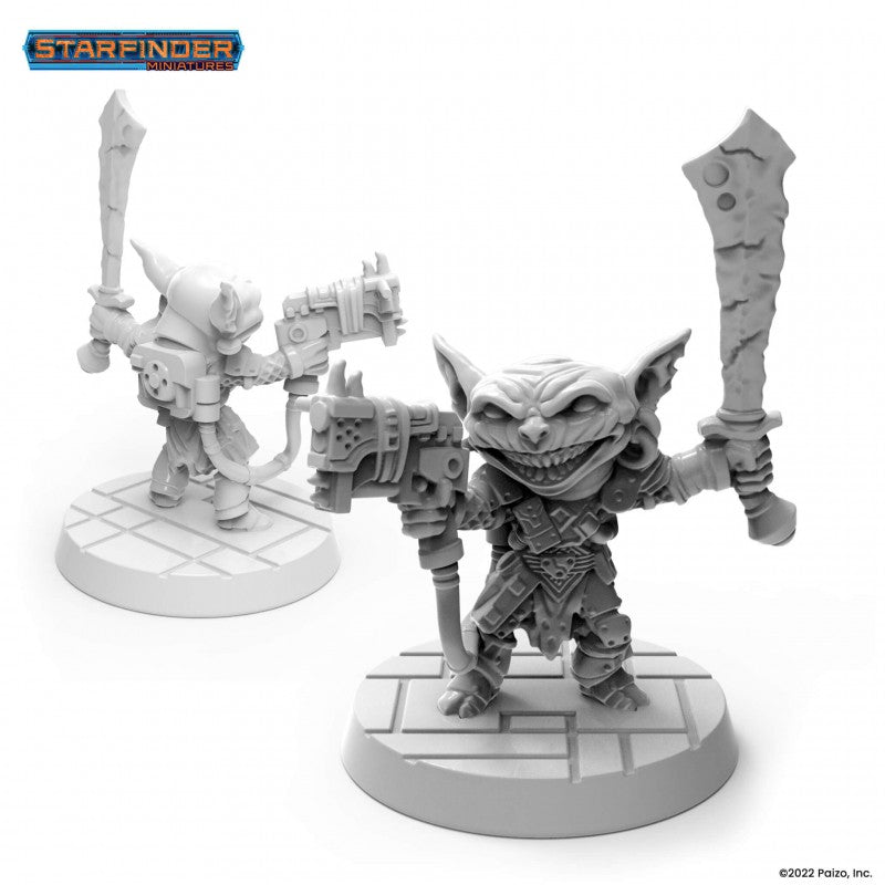 Starfinder Masterclass Miniatures: Space Goblin War Band