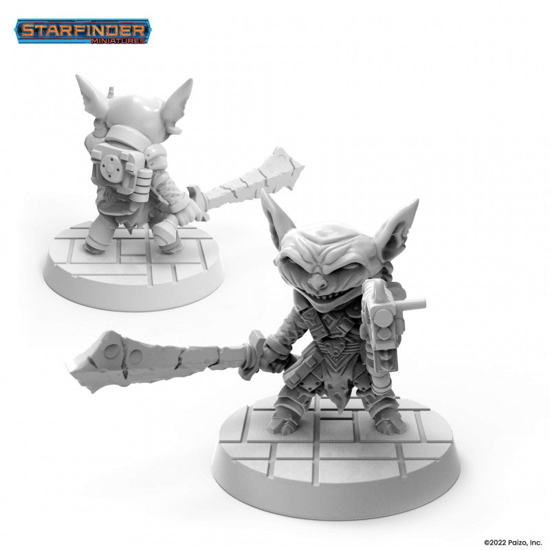 Starfinder Masterclass Miniatures: Space Goblin War Band