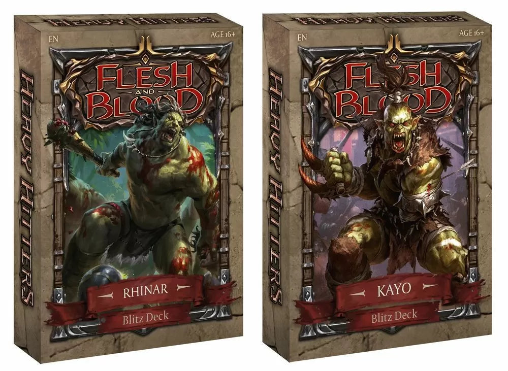 Flesh and Blood TCG - Heavy Hitters Blitz Deck - Good Games